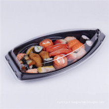 girls use cute food tray Pink food boat sushi plate